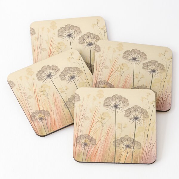 Item preview, Grasses on a sunset meadow designed and sold by Liz Loasby.