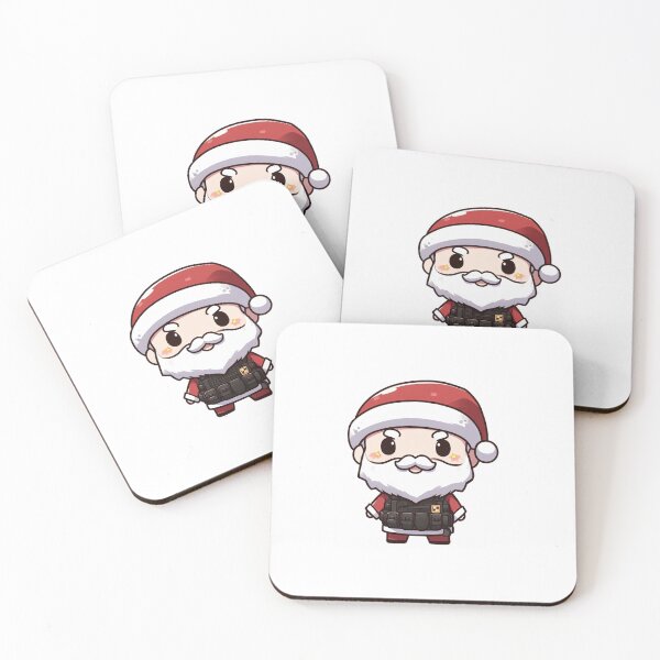 Item preview, Chibi santa in a tactical gear designed and sold by Wxjtecki.