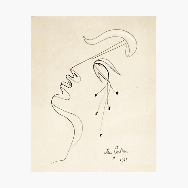 Item preview, Original paintings by Jean Cocteau, 1889-1963 France designed and sold by HobertShoop.