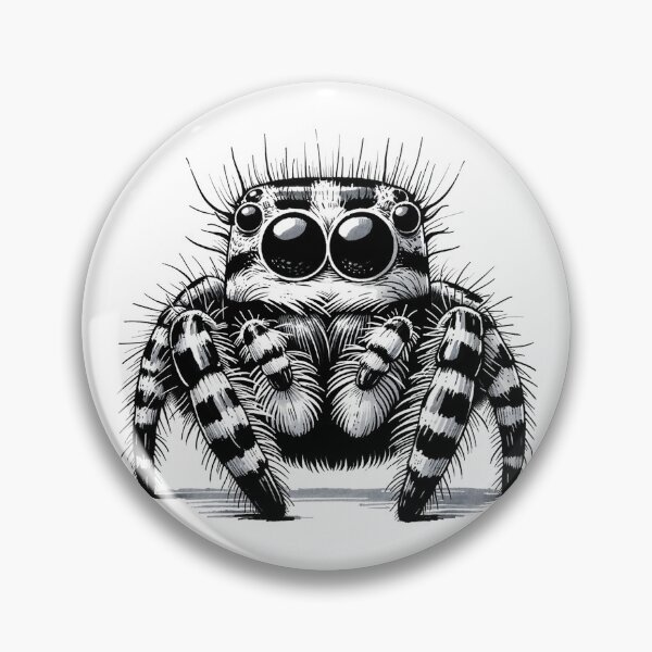 Item preview, Jumping Spider cuteness designed and sold by SailorShoppe.