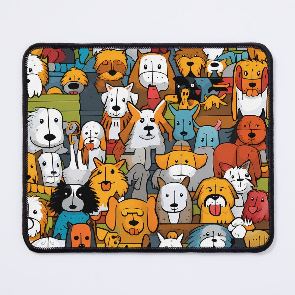 Item preview, Dogs in a Rainbow of Friendship designed and sold by HisoTorDesign.