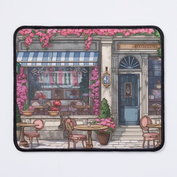 Item preview, Parisian Café Elegance in Bloom designed and sold by p0391.