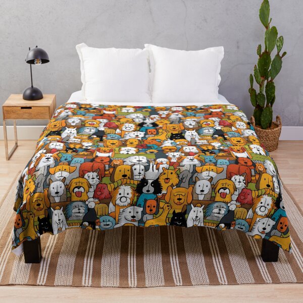 Item preview, Dogs in a Rainbow of Friendship designed and sold by HisoTorDesign.