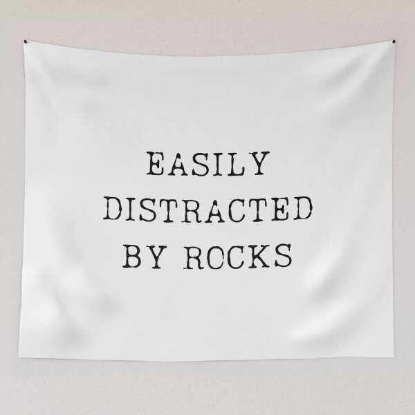 Item preview, Geology Enthusiast - Easily Distracted by Rocks designed and sold by ChicTrendz.