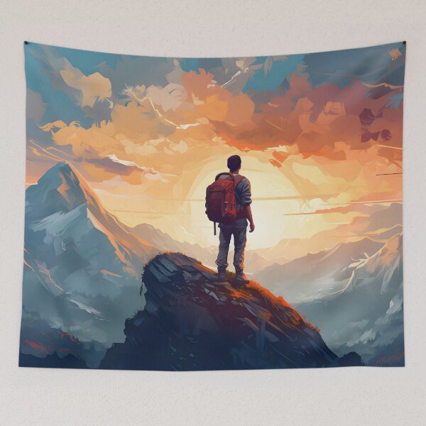 Item preview, Mountains and Climber designed and sold by FTS-Studio.