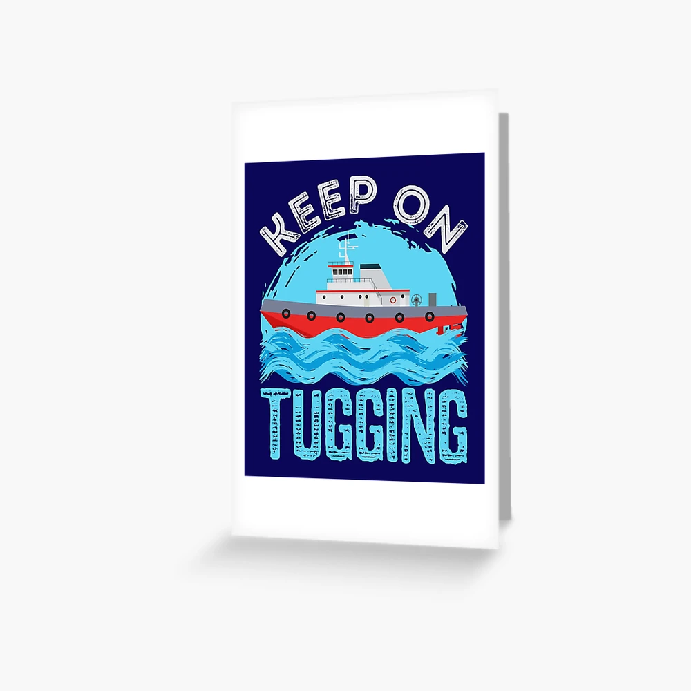 Livin' The Tugboat Life Tug Boat Gifts Sticker for Sale by AwesomeTees1995