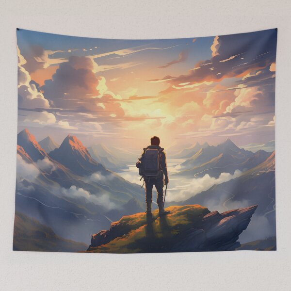 Item preview, Mountains and Climber designed and sold by FTS-Studio.