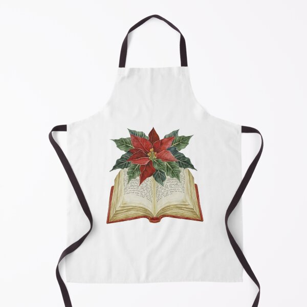 Item preview, Flowers Growing From Book | A beautiful Realistic Poinsettia Flower (Christmas flower) designed and sold by CircinusStore.