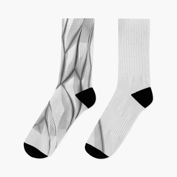 Item preview, Stretched white polygon geometrical prism structure pattern  designed and sold by UDDesign.