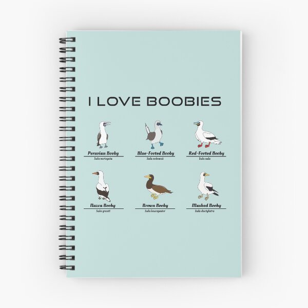 Item preview, I Love Booby, Bird Species Blue Footed Booby designed and sold by Karlsefni.