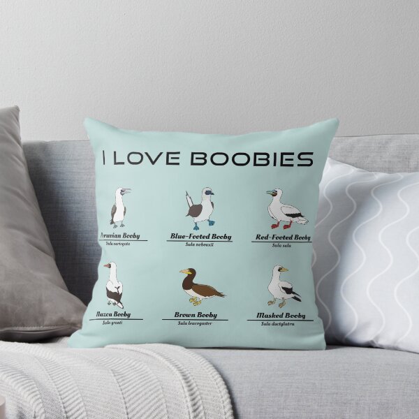 Item preview, I Love Booby, Bird Species Blue Footed Booby designed and sold by Karlsefni.