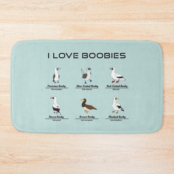 Item preview, I Love Booby, Bird Species Blue Footed Booby designed and sold by Karlsefni.