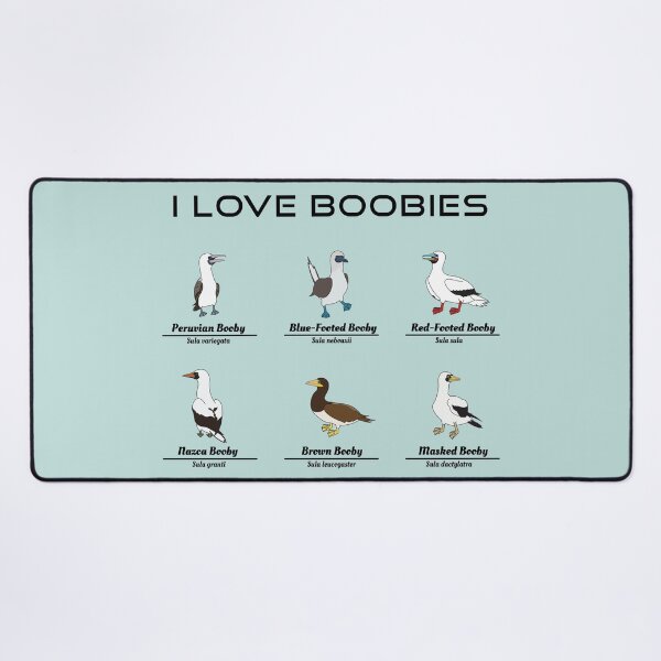 Item preview, I Love Booby, Bird Species Blue Footed Booby designed and sold by Karlsefni.