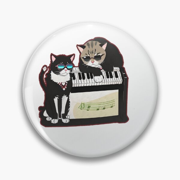 Item preview, keyboard cats in sunglasses designed and sold by daiaiai.
