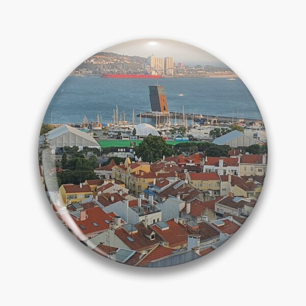 Item preview, Algés and Tejo river. Lisbon designed and sold by Tereza Pilar  Art.
