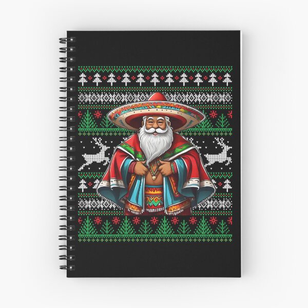 Item preview, Cholo Claus - Ugly Christmas Sweater - Mexican Santa Funny designed and sold by elvisg03.