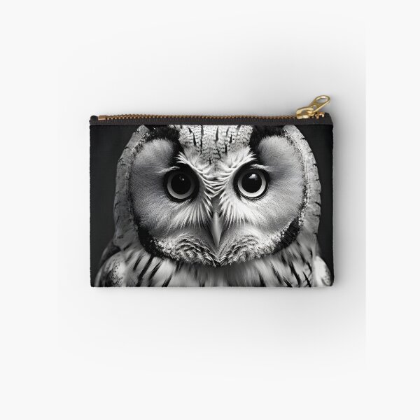 Item preview, Stunning black and white cinematic photo of an owl designed and sold by dcrc.