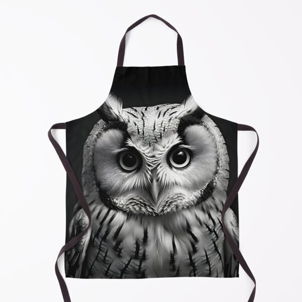 Item preview, Stunning black and white cinematic photo of an owl designed and sold by dcrc.