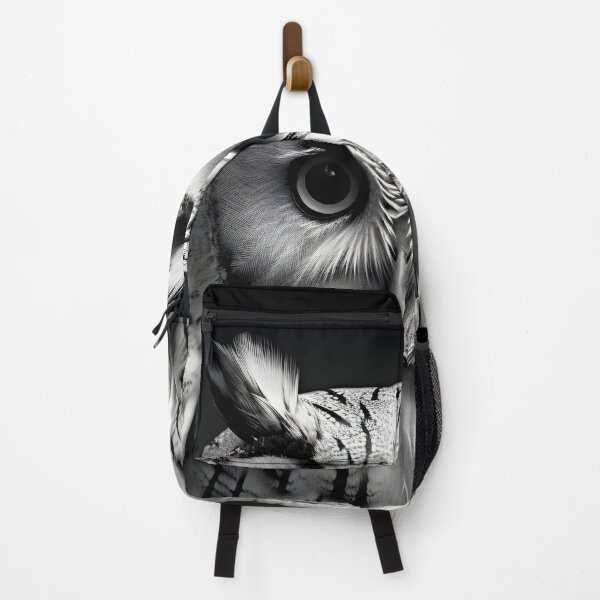 Item preview, Stunning black and white cinematic photo of an owl designed and sold by dcrc.