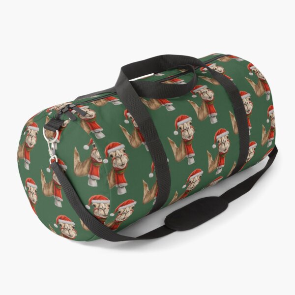 Item preview, Adorable Cute Camel Wearing Santa Hat Christmas v2 designed and sold by taiche.