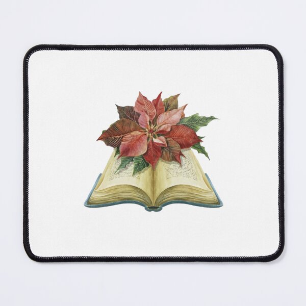 Item preview, Flowers Growing From Book | A beautiful special Poinsettia Flower (Christmas flower) designed and sold by CircinusStore.