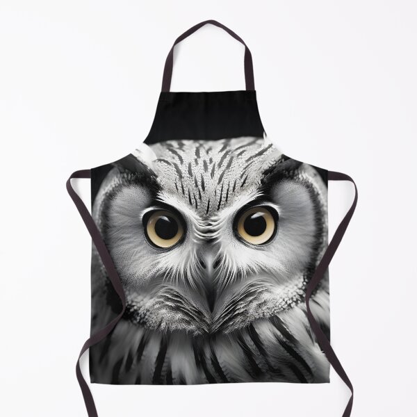 Item preview, stunning black and white cinematic photo of an owl designed and sold by dcrc.