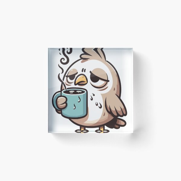 Item preview, Sleepy bird designed and sold by LongIslandDesgn.