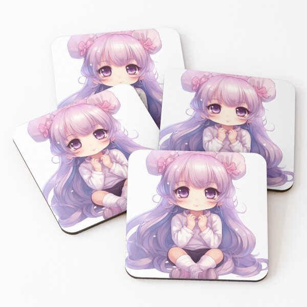 Item preview, Cute Kawaii girl in pastels designed and sold by Margival.