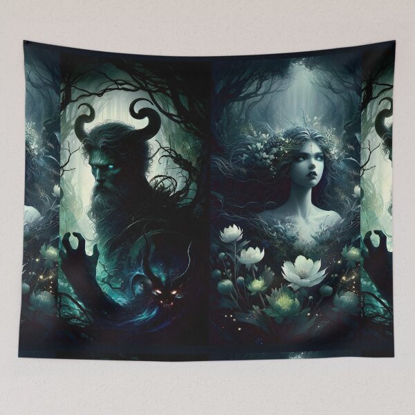 Item preview, Hades and Persephone - Shadow and Light designed and sold by Truck Stop One.