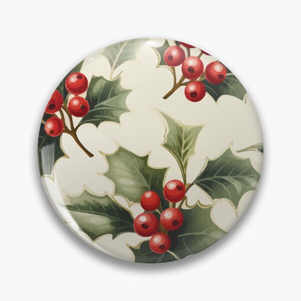Item preview, Traditional Winter Holly Pattern designed and sold by Blue-Banana.