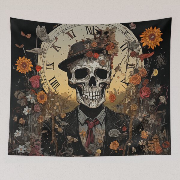 Item preview, What A Time To Be Alive Death Steampunk Flowers designed and sold by GrinGalore.