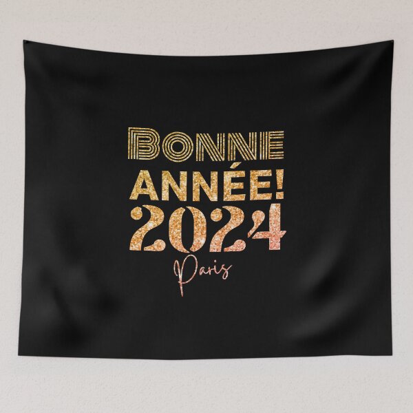Item preview, Bonne année 2024 Paris, French New Year  designed and sold by AryaSubramanian.