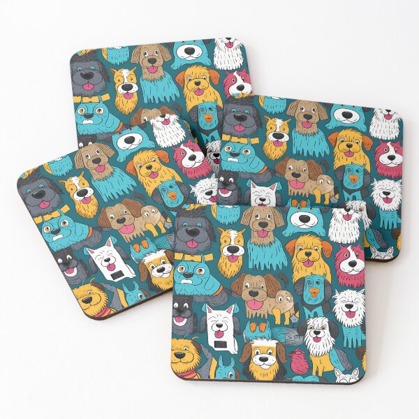 Item preview, Seamless Pattern of Cute Animals designed and sold by HisoTorDesign.
