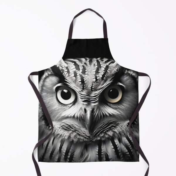 Item preview, stunning black and white cinematic photo of an owl designed and sold by dcrc.