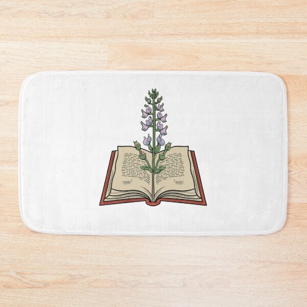 Item preview, Flowers Growing From Book | A beautiful light purple Antirrhinum majus designed and sold by CircinusStore.