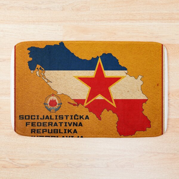 Item preview, Yugoslavia Flag Map designed and sold by Stefan Z..
