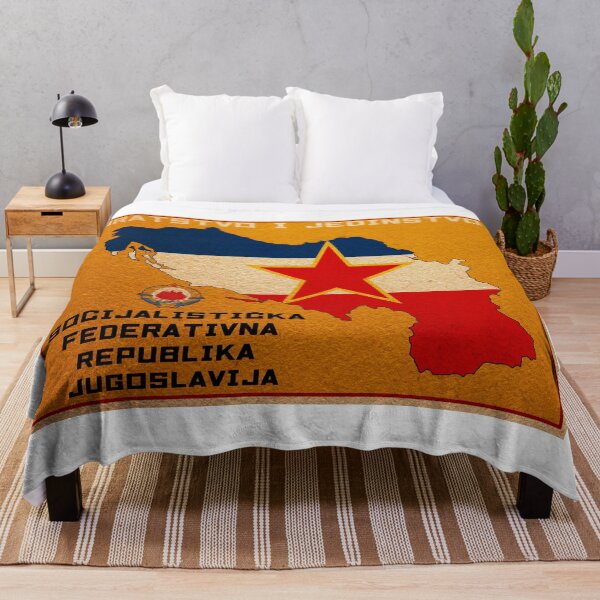 Item preview, Yugoslavia Flag Map designed and sold by Stefan Z..