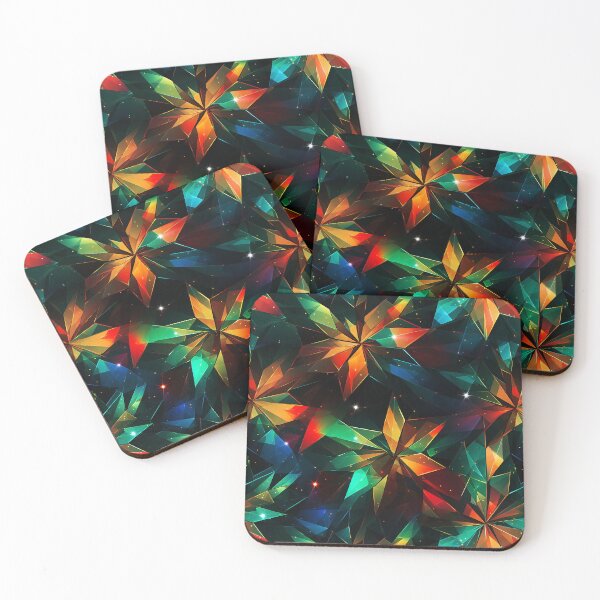 Item preview, Crystal Prism Stars - Pattern designed and sold by JoanNinjaHen.