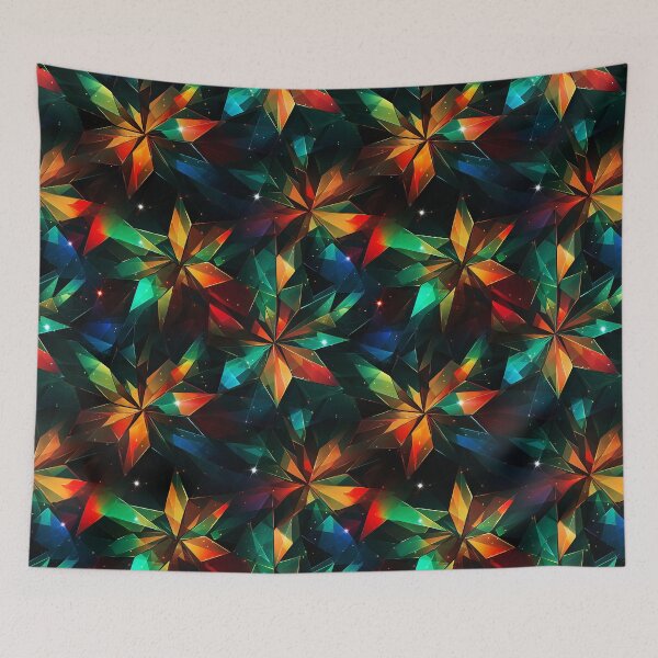 Item preview, Crystal Prism Stars - Pattern designed and sold by JoanNinjaHen.