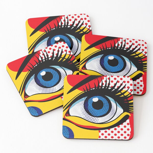 Item preview, An eye in pop art style designed and sold by infinitearte.