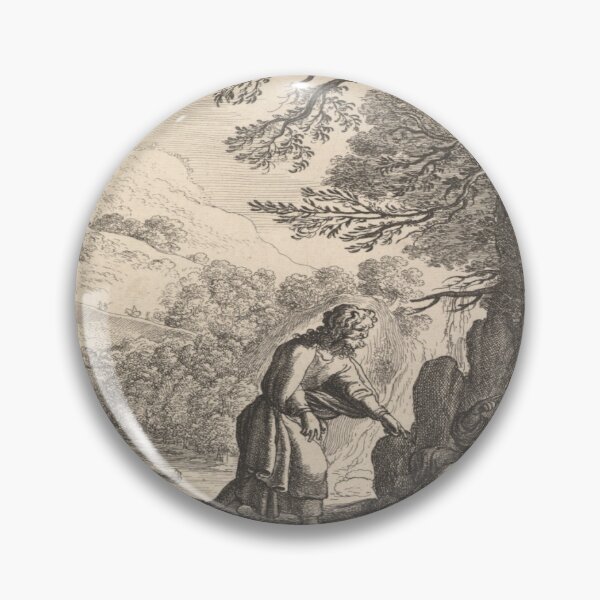 Item preview, Copy of Jesus in the wilderness:Religious Art - Painting of Christ in the wilderness designed and sold by Obinne.