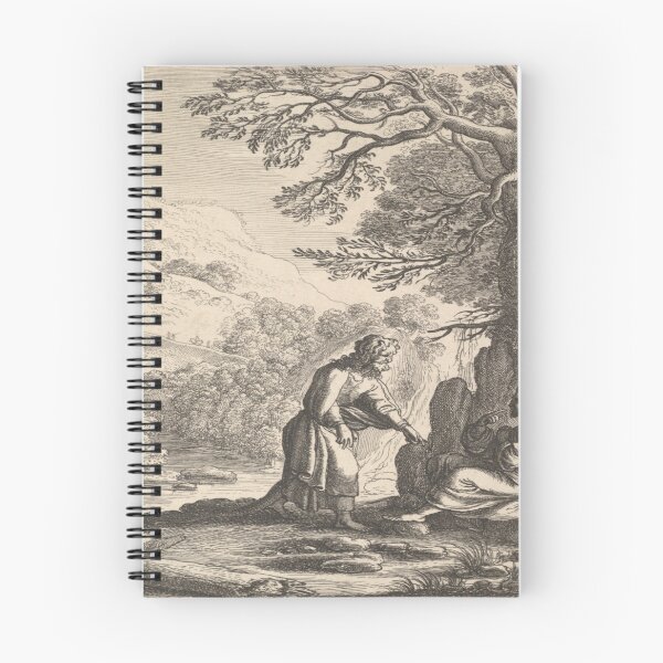 Item preview, Copy of Jesus in the wilderness:Religious Art - Painting of Christ in the wilderness designed and sold by Obinne.