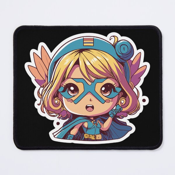 Item preview, Cute Anime Hero Girl designed and sold by TruckerPLShop.