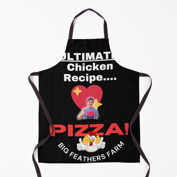 Item preview, The Ultimate Chicken Recipe is PIZZA! BIG Feathers Farm designed and sold by BIGFeathersFarm.