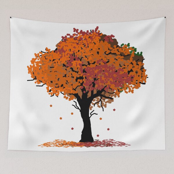Item preview, Autumn Leaves Tree designed and sold by Travelers of the World.