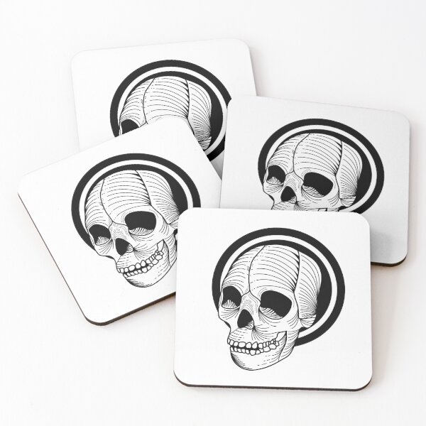 Item preview, graphic skull designed and sold by virtualsktch.