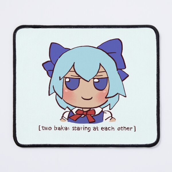 Item preview, I draw cirno fumo plush but we are all baka / funny touhou memes designed and sold by RansRoom.