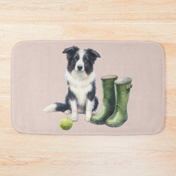 Item preview, Border Collie Walkies Time designed and sold by barksandsqueaks.