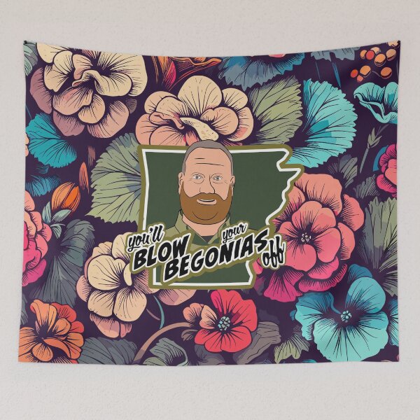 Item preview, Chief Bradley Taylor You’ll BLOW your begonias OFF oplive on patrol live op nation SHIRT HAT MUG STICKER designed and sold by cloudhiker.