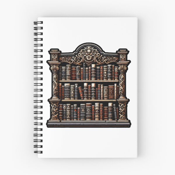 Item preview, Ancient Bookshelf - bookish stuff  designed and sold by Truck Stop One.